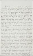 Memorandum Washington, D.C., 1852 July 21