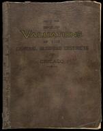 Book of valuations of the central business districts of Chicago : 1923-1926