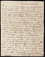 Letter Washington, D.C., to John Armstrong, Washington, D.C., 1813 May 25