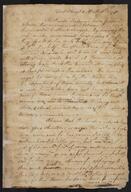 Letters and history 1778-ca. 1782