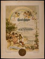 Klaus Stopp collection of printed Fraktur birth and baptismal certificates