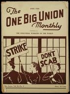 One Big Union Monthly, Apr. 1938