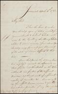 Letter Savannah, Ga., to Lord George Germaine, London?, England, 1782 Apr. 6