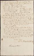 Proceedings at a meeting of the Commissioners for the Indian Affairs at the Council Chamber in Boston, 1734 Aug. 16