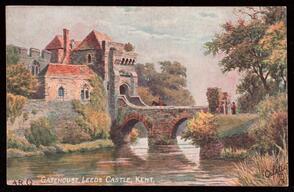 Gatehouse, Leeds Castle, Kent [LL2799]