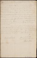 Letter La Prairie des Mascoutins, Ohio, to Colonel John Bradstreet, Detroit, Mich., 1764 Sept. 2
