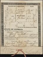 State of Georgia, by his excellency Wilson Lumpkin, Governor land grant, 1833 Mar. 13