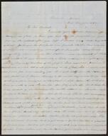 Letter Shawonee Mission, Ind. Ter., to Rev. Francis Barker, South Hanson, Mass., 1852 June 17