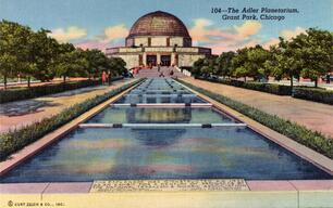 The Adler Planetarium, Grant Park, Chicago