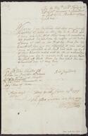 Order and memorial 1709 May 22-July 4