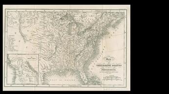 Karte der Vereinigten Staaten von Nord-America : Neu Braunschweigs, der beiden Canadas und Texas