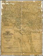 New map of the Territory of Arizona, southern California and parts of Nevada, Utah and Sonora