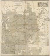 Map showing land grant of the Northern Pacific Railroad Co. in eastern Washington and northern Idaho corrected up to July 1, 1891
