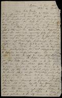 Raster, Hermann - Correspondence to Sophie [Raster] (sister), Hermann Raster family papers, 1851-1869
