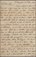 Letter Augusta Ga., to Dear Sir, 1787 June 27