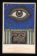 Internationale Hygiene - Ausstellung Dresden Mai - October 1912