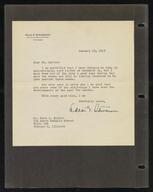 Correspondence - Alexander-Fischer, Mark J. Satter correspondence, 1954-1964