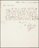 Letter steamboat Warrior, to Pierre Chouteau, St. Louis, Mo., 1835 June 2