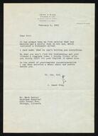 Final correspondence, Mark J. Satter correspondence, Feb.-Jun. 1965