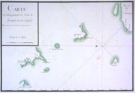 Carte de debouquement de l'Isle de Krooquet ou des Anglois