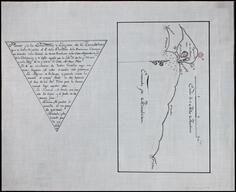 Plano de la Ensenada y laguna de Mescaltitan que se halla 37 millas al este de la Ensenada de la Purissima Concepcien situada en la Canal de Santa...