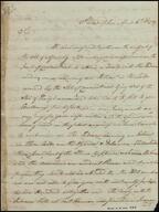 Letter Philadelphia, to his excellency Governor Samuel Huntington, 1789 Apr. 6