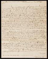 Letter Williamsburg Va., to Governor Robert Hunter Morris, 1755 Nov. 12