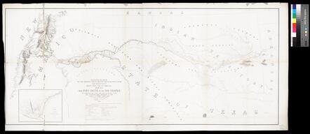 Explorations and surveys for a rail road route from the Mississippi River to the Pacific Ocean route near the 35th parallel. Map no. 1, From Fort...
