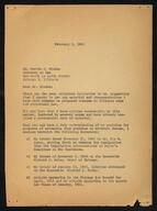 Correspondence regarding wage garnishment, Mark J. Satter correspondence, Feb. 1, 1961-Oct. 31, 1963
