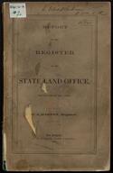 Report of the register of the State Land Office, Nov. 16, 1863