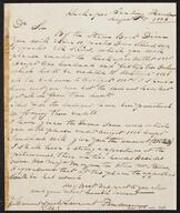 Letter Kickapoo Trading House, Kan., to John B. Sarpy, St. Louis, Mo., 1836 Aug. 5