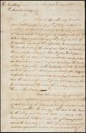 Letter New York N.Y., to His Excellency, Richard Caswell esquire, 1787 Aug. 16