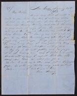 Henry Perry letters, 1849-1850