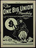 One Big Union Monthly, Apr. 1937