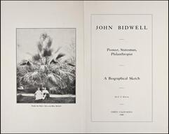 Addresses, reminiscences, etc. of General John Bidwell [155682]