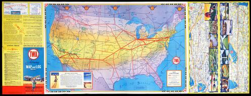Rand McNally standard indexed and air trails maps of Colorado : for tourists, aviators, commercial travelers, transportation men, shippers, general...