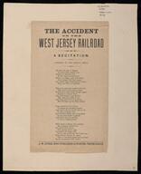 The accident on the West Jersey R.R : a recitation