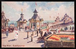 The pier, Eastbourne