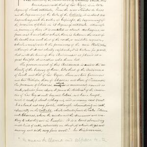 a page of handwritten text