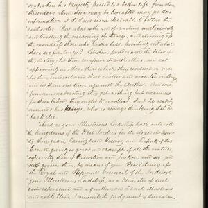 a page of handwritten text