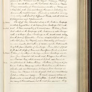 a page of handwritten text