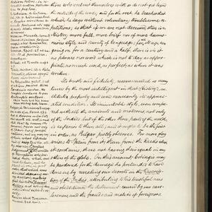 a page of handwritten text