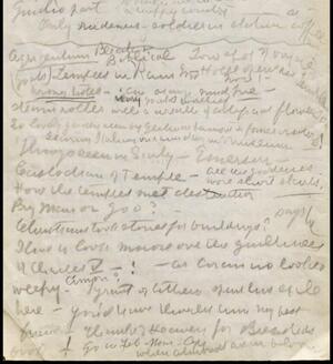 a page of handwritten text