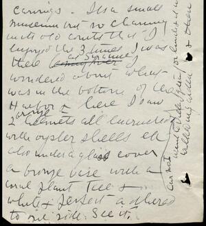 a page of handwritten text