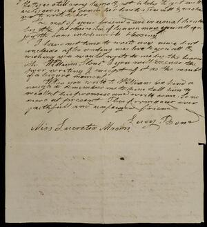 a page of handwritten text