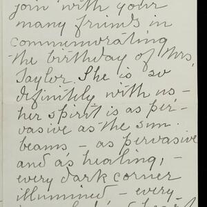 a page of handwritten text