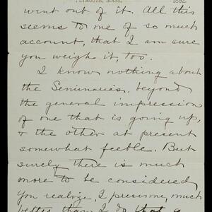 a page of handwritten text