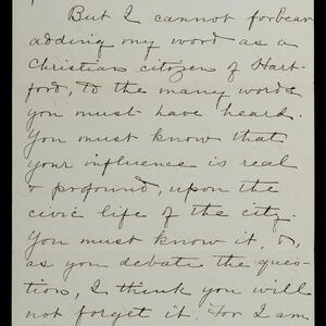 a page of handwritten text