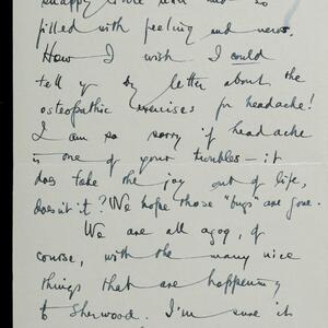 a page of handwritten text
