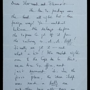 a page of handwritten text